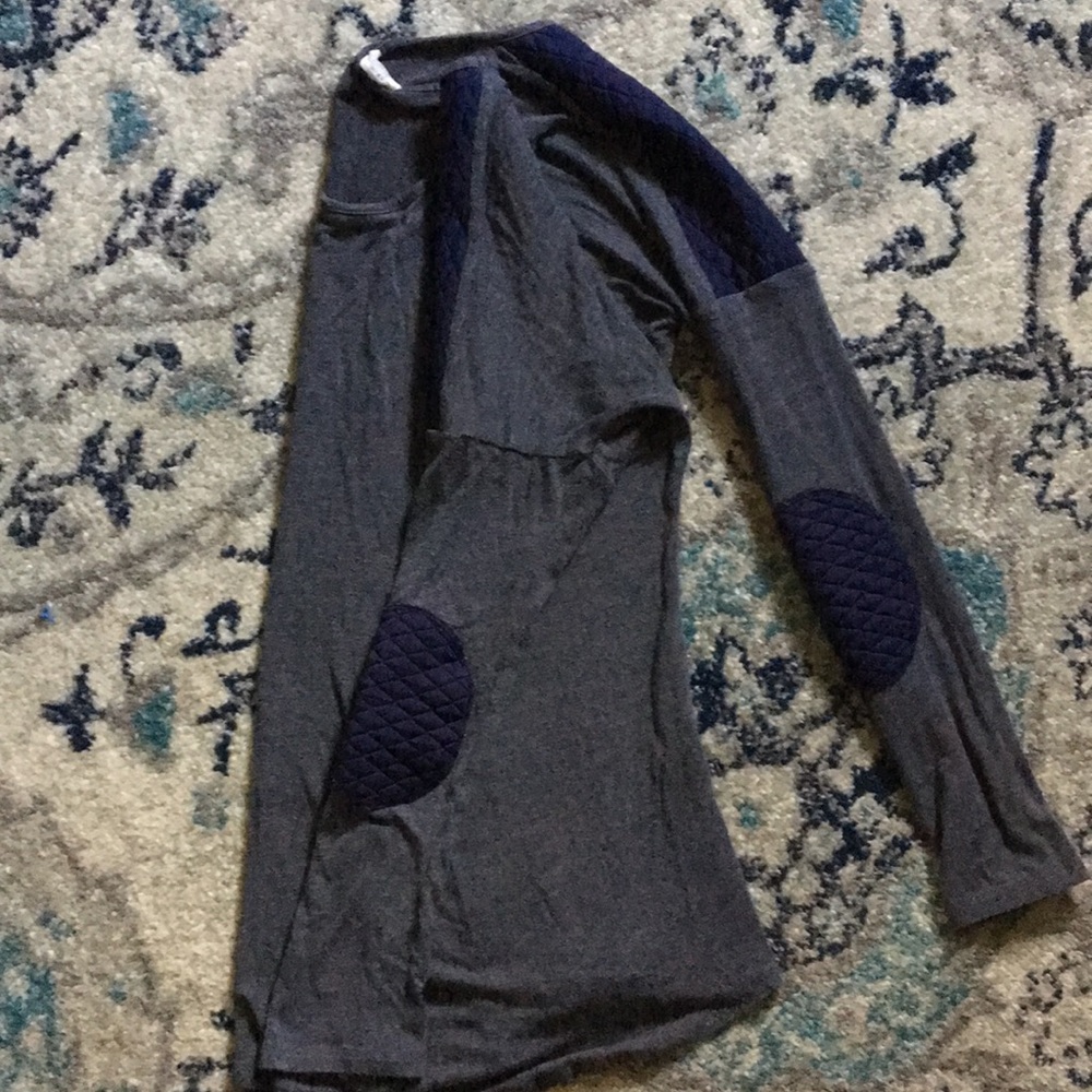 Tunic gray and navy